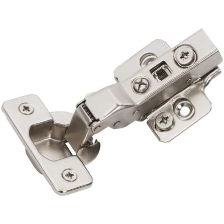 Amerock Half Overlay Frameless Self Close Euro Concealed Cabinet Hinge - 1 Pair Nickel