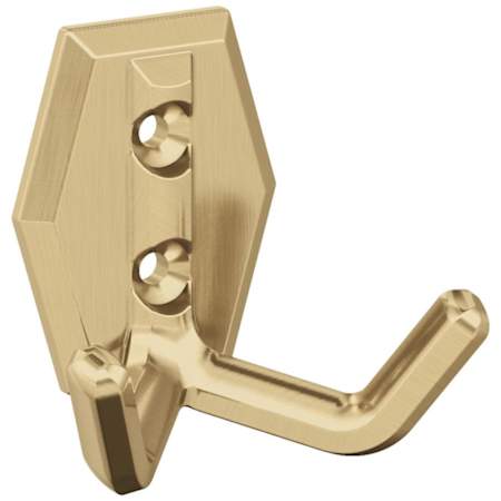 Amerock Benton Double Robe Hook Champagne Bronze
