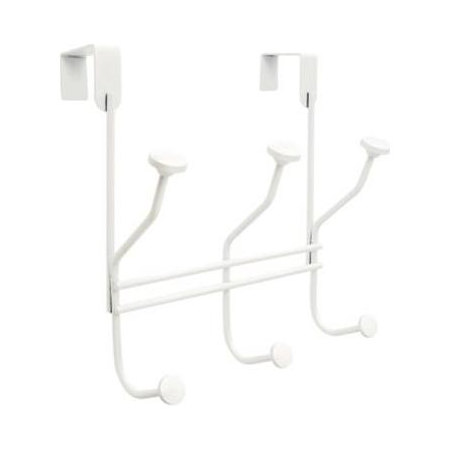 Amerock Over-The-Door Hooks Double Robe Hook Gloss White