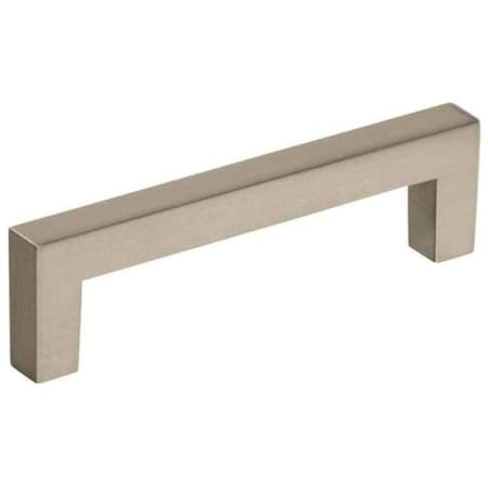 Amerock Monument 3-3/4 Inch Center to Center Handle Cabinet Pull - 8 Pack Satin Nickel