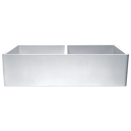 ANZZI-K-AZ22-2A-Glossy White front wall view