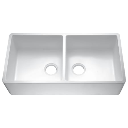 ANZZI-K-AZ22-2A-Glossy White top angled view