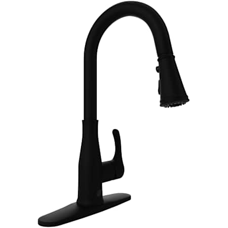 Anzzi Sifo Touchless 1.8 GPM Single Hole Pull Down Kitchen Faucet Matte Black