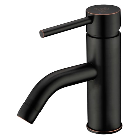 Anzzi Bravo Single Hole 1.2 GPM Bathroom Faucet Oil Rubbed Bronze