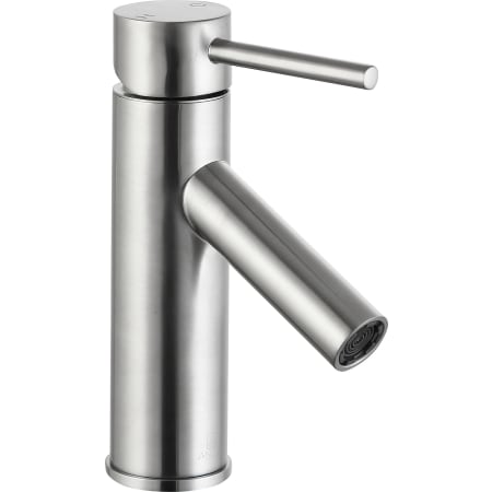 Anzzi Valle 1.2 GPM Single Hole Single Handle Bathroom Faucet Brushed Nickel