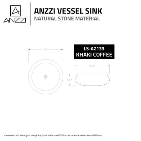 Anzzi-LS-AZ133-Dimensional Diagram