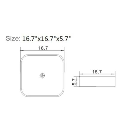 Anzzi-LS-AZ245-Dimensional Diagram