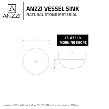 Anzzi-LS-AZ318-Dimensional Diagram
