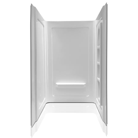 Anzzi Rose 74" High x 48" Wide Alcove Shower Wall White