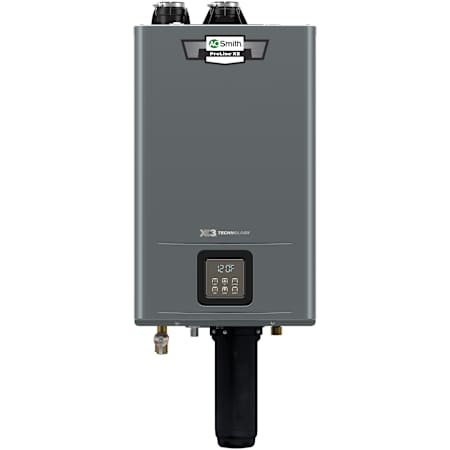 AO Smith Adapt 10.5 GPM 120 Volt Residential Indoor or Outdoor Liquid Propane / Natural Gas Tankless Water Heater with X3® Scale Prevention Technology N/A