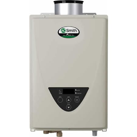 AO Smith 4.6 GPM 190,000 BTU 120 Volt Residential Indoor Natural Gas Tankless Water Heater N/A
