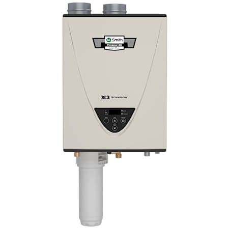AO Smith 10 GPM 199,000 BTU 120 Volt Residential Indoor Liquid Propane Tankless Water Heater with x3 Scale Prevention Technology and Ultra-Low NOx N/A