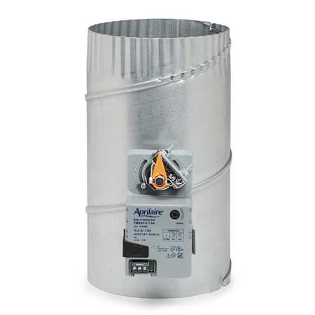 Aprilaire 10" Round Power Open / Power Closed Zoning Damper N/A