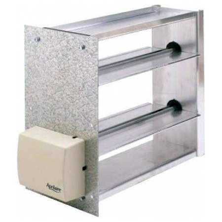 Aprilaire 8" x 18" Motorized Zone Damper - Bottom Mount - Normally Open/Power Closed N/A