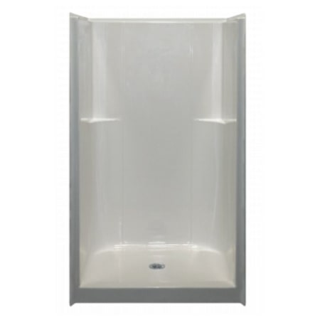 Finish: Aquarius Alcove Shower Module with Center Drain White