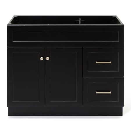 Ariel Hamlet 42" Single Free Standing Vanity Cabinet Only - Less Vanity Top Black
