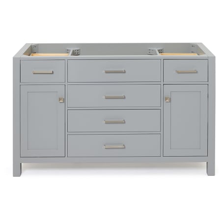 Ariel Bristol 54" Single Free Standing Vanity Cabinet Only - Less Vanity Top Grey