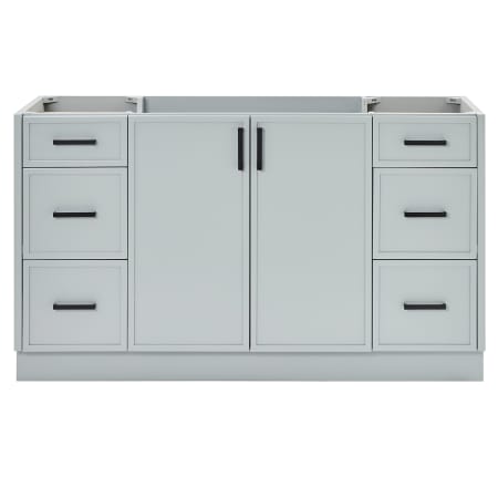 Ariel Kelly 60" Double Free Standing Vanity Cabinet Only - Less Vanity Top Grey