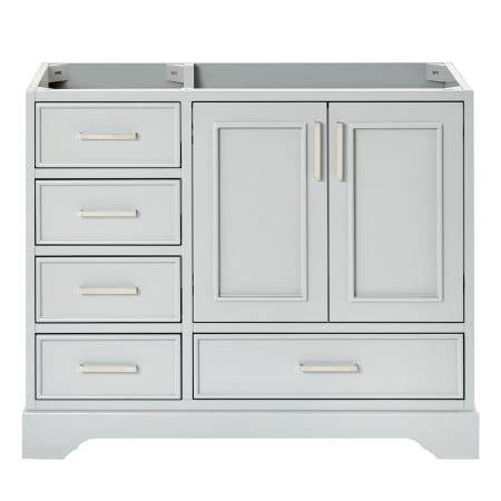 Ariel Stafford 43" Single Free Standing Vanity Cabinet Only - Less Vanity Top Grey