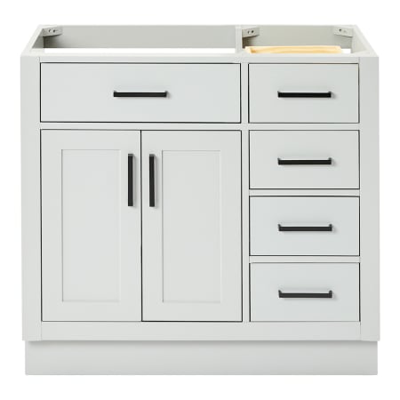 Ariel Hepburn 36" Single Free Standing Vanity Cabinet Only - Less Vanity Top Grey