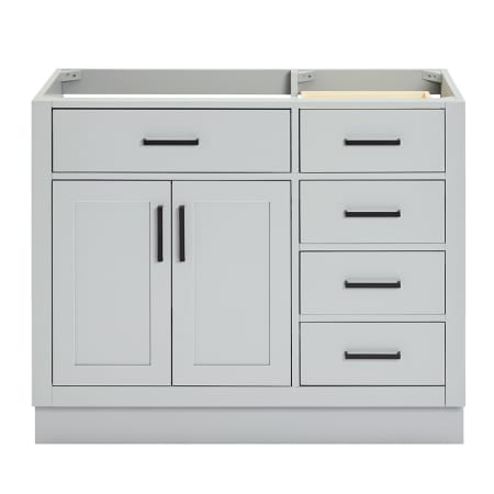 Ariel Hepburn 42" Single Free Standing Vanity Cabinet Only - Less Vanity Top Grey