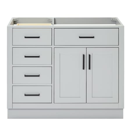 Ariel Hepburn 42" Single Free Standing Vanity Cabinet Only - Less Vanity Top Grey