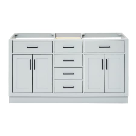 Ariel Hepburn 60" Double Free Standing Vanity Cabinet Only - Less Vanity Top Grey