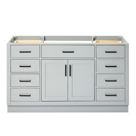 Ariel Hepburn 60" Single Free Standing Vanity Cabinet Only - Less Vanity Top Grey