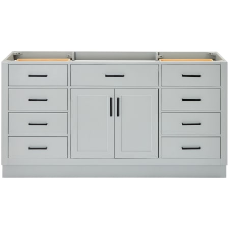 Ariel Hepburn 66" Single Free Standing Vanity Cabinet Only - Less Vanity Top Grey
