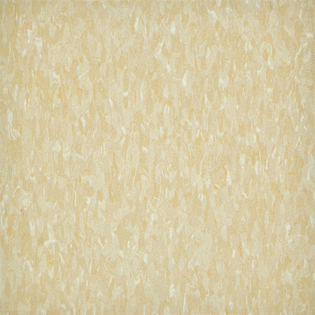 Armstrong Flooring Imperial Texture 12" x 12" Smooth Vinyl Flooring with High Gloss - Sold by Carton (45 SF/Carton) Buttercream