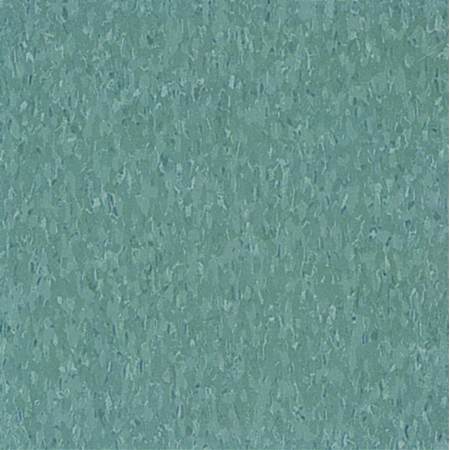 Armstrong Flooring Imperial Texture 12" x 12" Smooth Vinyl Flooring with High Gloss - Sold by Carton (45 SF/Carton) Silver Green