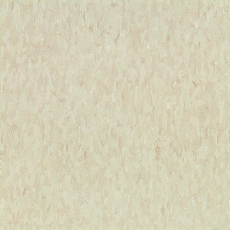 Armstrong Flooring Imperial Texture 12" x 12" Smooth Vinyl Flooring with High Gloss - Sold by Carton (45 SF/Carton) Antique White
