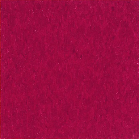 Armstrong Flooring Imperial Texture 12" x 12" Smooth Vinyl Flooring with High Gloss - Sold by Carton (45 SF/Carton) Cherry Red
