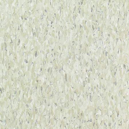 Armstrong Flooring Imperial Texture 12" x 12" Smooth Vinyl Flooring with High Gloss - Sold by Carton (45 SF/Carton) Shelter White