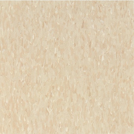Armstrong Flooring Imperial Texture 12" x 12" Smooth Vinyl Flooring with High Gloss - Sold by Carton (45 SF/Carton) Brushed Sand