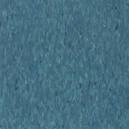 Armstrong Flooring Imperial Texture 12" x 12" Smooth Vinyl Flooring with High Gloss - Sold by Carton (45 SF/Carton) Grayed Blue