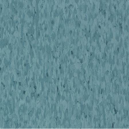 Armstrong Flooring Imperial Texture 12" x 12" Smooth Vinyl Flooring with High Gloss - Sold by Carton (45 SF/Carton) Mid Grayed Blue