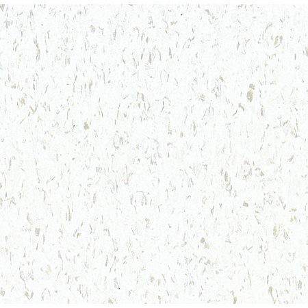 Armstrong Flooring Imperial Texture 12" x 12" Smooth Vinyl Flooring with High Gloss - Sold by Carton (45 SF/Carton) Cool White