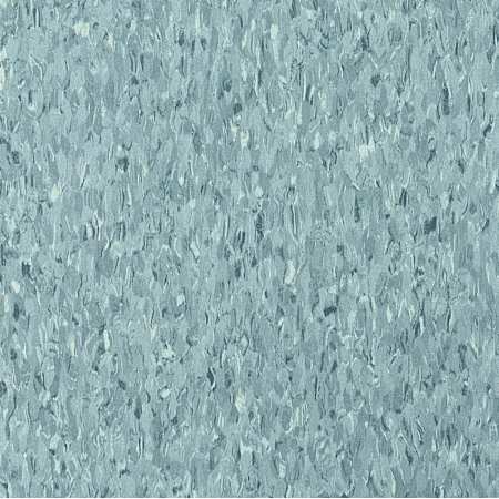 Armstrong Flooring Imperial Texture 12" x 12" Smooth Vinyl Flooring with High Gloss - Sold by Carton (45 SF/Carton) Blue Gray