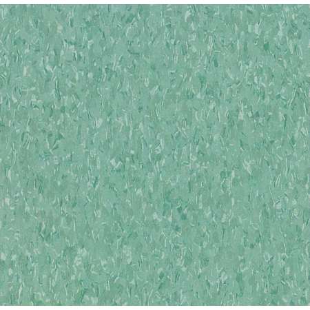 Armstrong Flooring Imperial Texture 12" x 12" Smooth Vinyl Flooring with High Gloss - Sold by Carton (45 SF/Carton) Teal