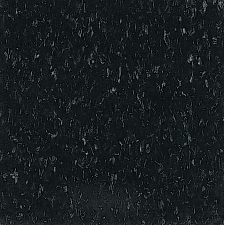 Armstrong Flooring Imperial Texture 12" x 12" Smooth Vinyl Flooring with High Gloss - Sold by Carton (45 SF/Carton) Classic Black