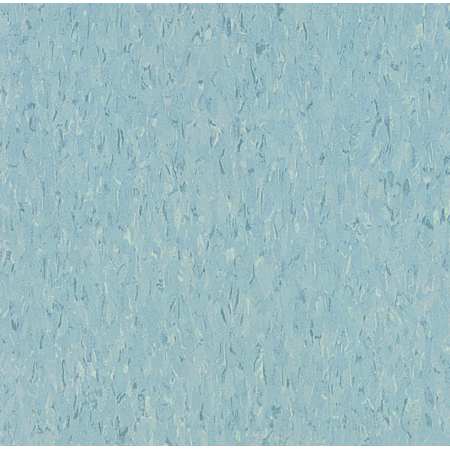 Armstrong Flooring Imperial Texture 12" x 12" Smooth Vinyl Flooring with High Gloss - Sold by Carton (45 SF/Carton) Lunar Blue