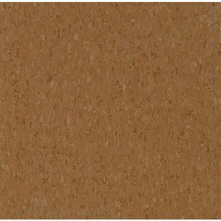 Armstrong Flooring Imperial Texture 12" x 12" Smooth Vinyl Flooring with High Gloss - Sold by Carton (45 SF/Carton) Curried Caramel