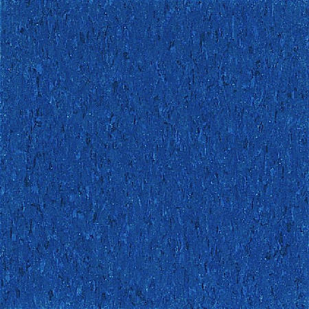 Armstrong Flooring Imperial Texture 12" x 12" Smooth Vinyl Flooring with High Gloss - Sold by Carton (45 SF/Carton) Gentian Blue
