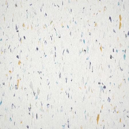 Armstrong Flooring Imperial Texture 12" x 12" Smooth Vinyl Flooring with High Gloss - Sold by Carton (45 SF/Carton) Harlequin White