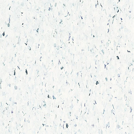 Armstrong Flooring Imperial Texture 12" x 12" Smooth Vinyl Flooring with High Gloss - Sold by Carton (45 SF/Carton) Cirque White