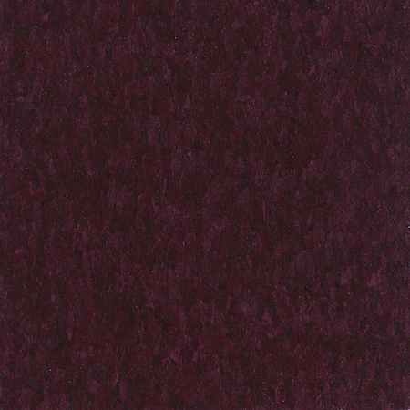 Armstrong Flooring Imperial Texture 12" x 12" Smooth Vinyl Flooring with High Gloss - Sold by Carton (45 SF/Carton) Crimson