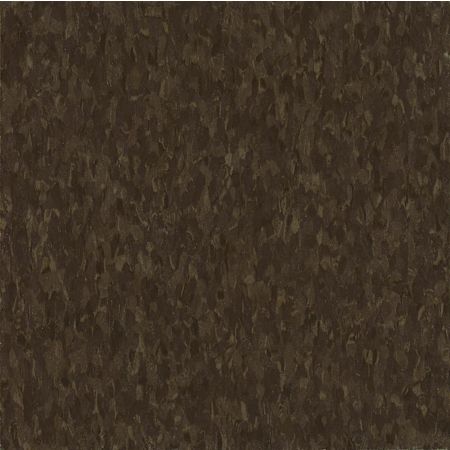 Armstrong Flooring Imperial Texture 12" x 12" Smooth Vinyl Flooring with High Gloss - Sold by Carton (45 SF/Carton) Tannin