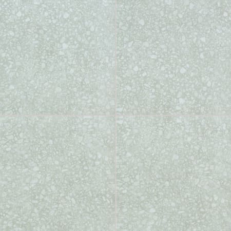 Armstrong Flooring Pallazzo Terrazzo 16" x 16" Textured Vinyl Flooring with Low Gloss - Sold by Carton (24.89 SF/Carton) Chiaro