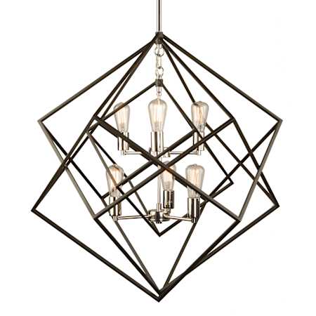 Artcraft Lighting Artistry 6 Light 32" Wide Chandelier Polished Nickel
